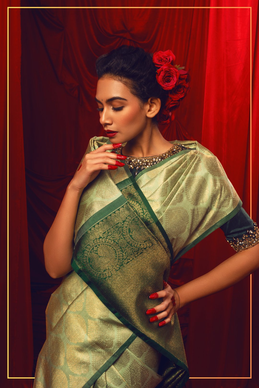 Traditional Kanjivaram Silk Sarees