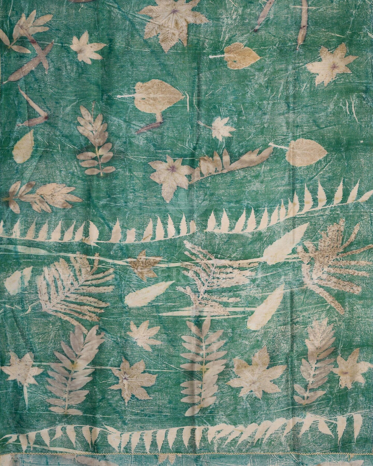 Green Mulberry Silk Saree – The Saffron House