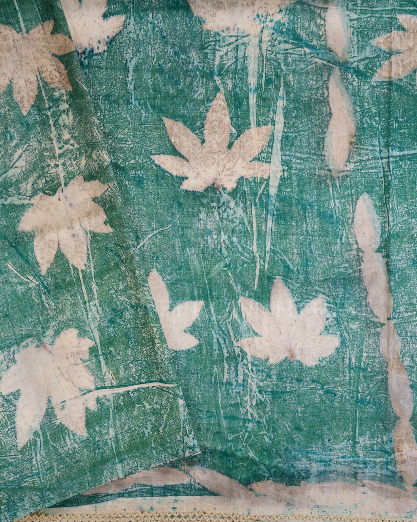 Green Mulberry Silk Saree – The Saffron House