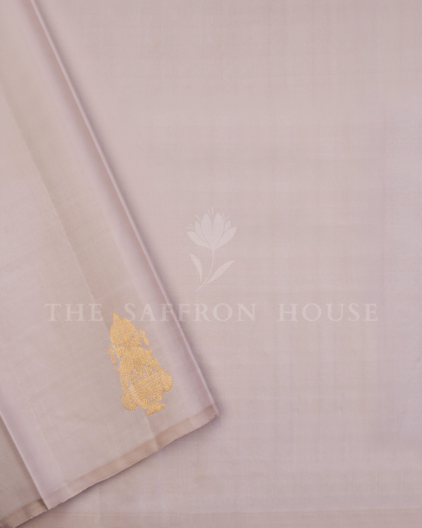 Magenta And Steel Grey Kanjivaram Silk Saree – The Saffron House