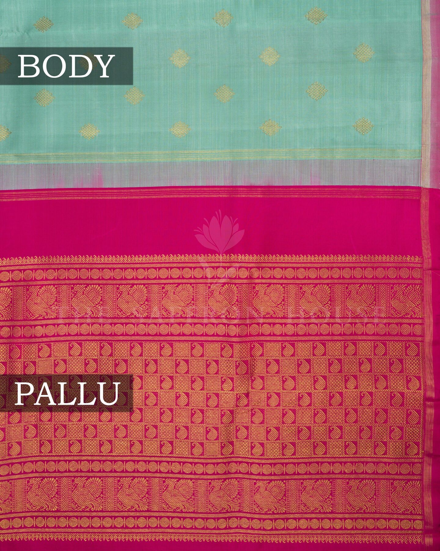 Pink Kanjivaram Silk Saree – The Saffron House
