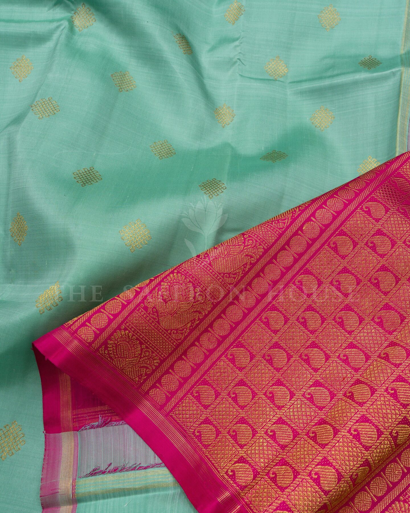 Pink Kanjivaram Silk Saree – The Saffron House