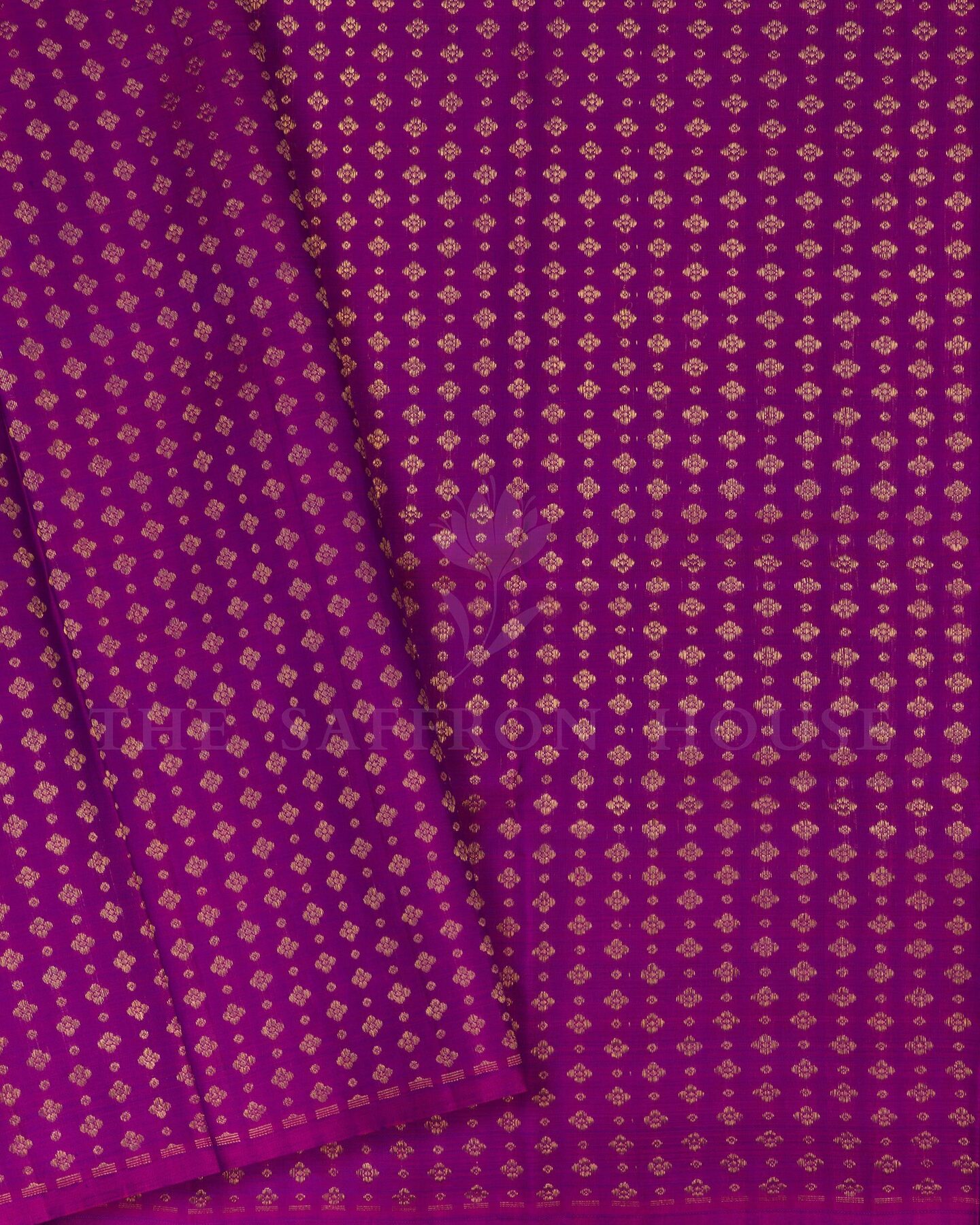 Peacock Blue And Magenta Brocade Kanjivaram Silk Saree – The Saffron House