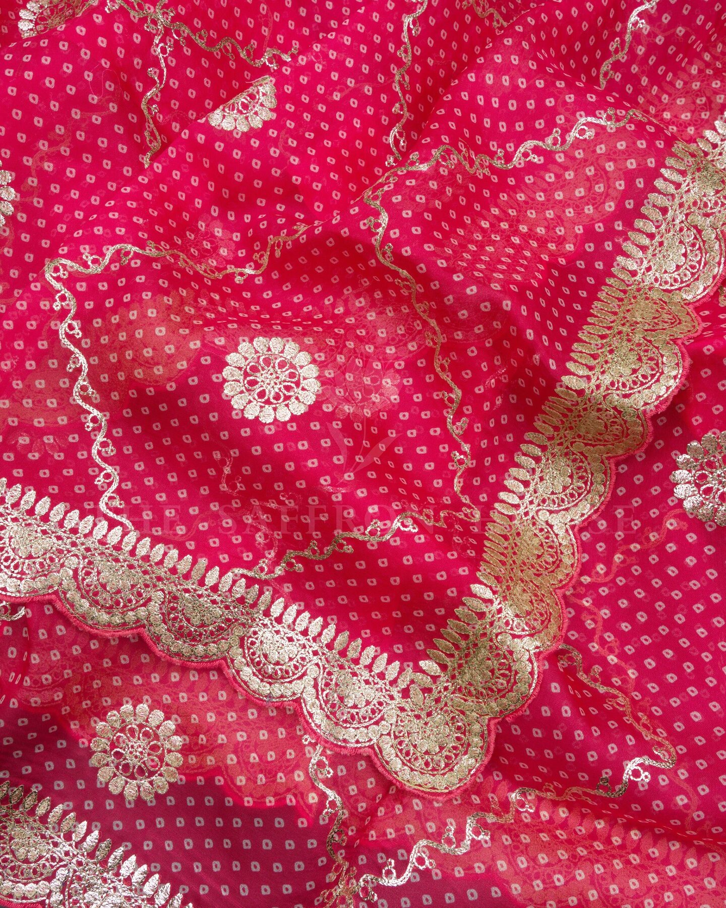 Pink Organza Banarasi Saree – The Saffron House