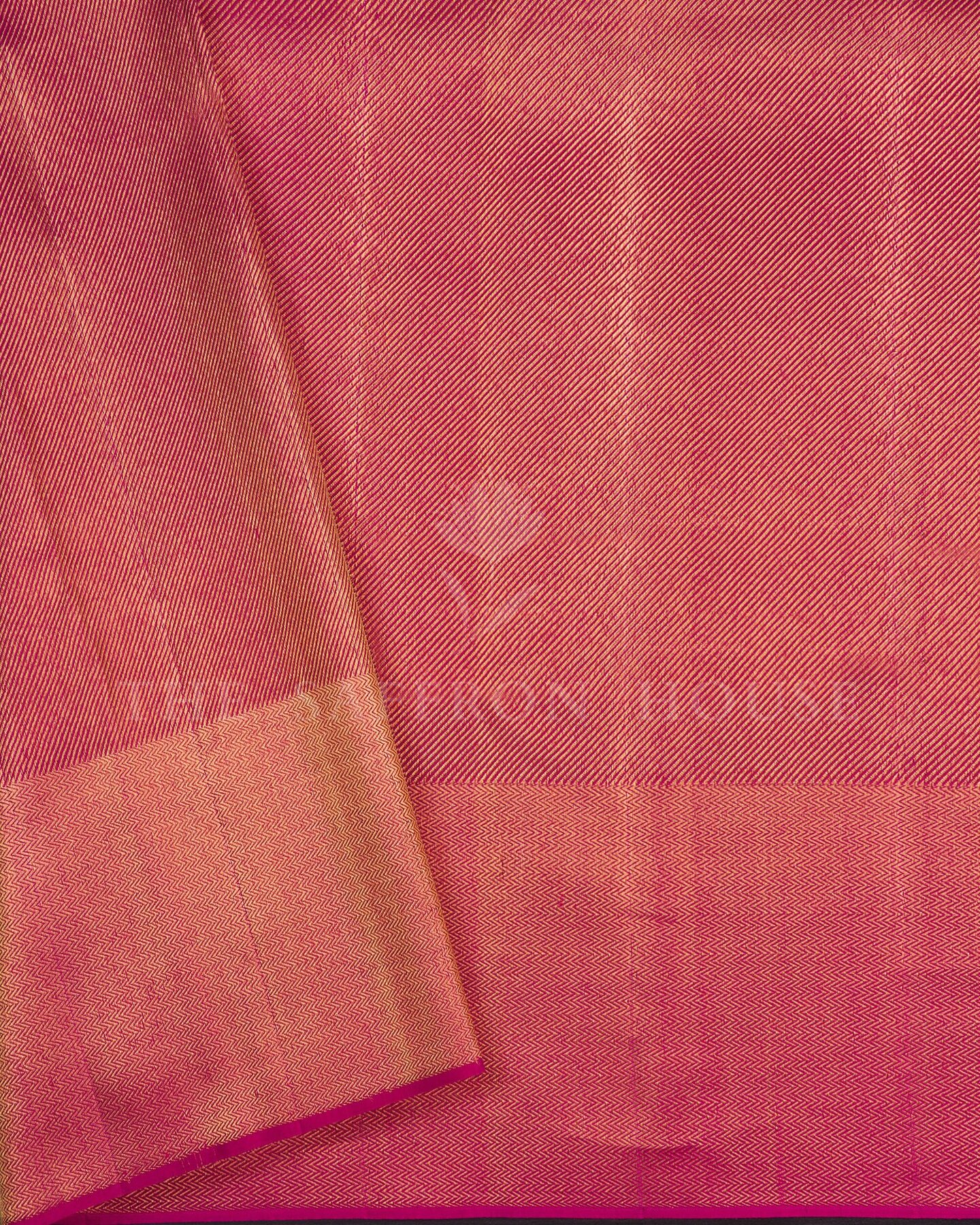Magenta Brocade Kanjivaram Silk Saree – The Saffron House